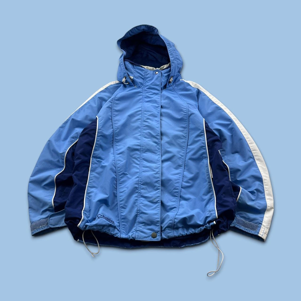 VINTAGE Y2K COLUMBIA TECHNICAL SKI JACKET BLUE