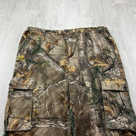 VINTAGE REALTREE WIDE LEG CAMO CARGO PANTS