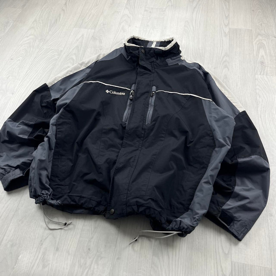 VINTAGE Y2K COLUMBIA TECHNICAL SKI JACKET BLACK
