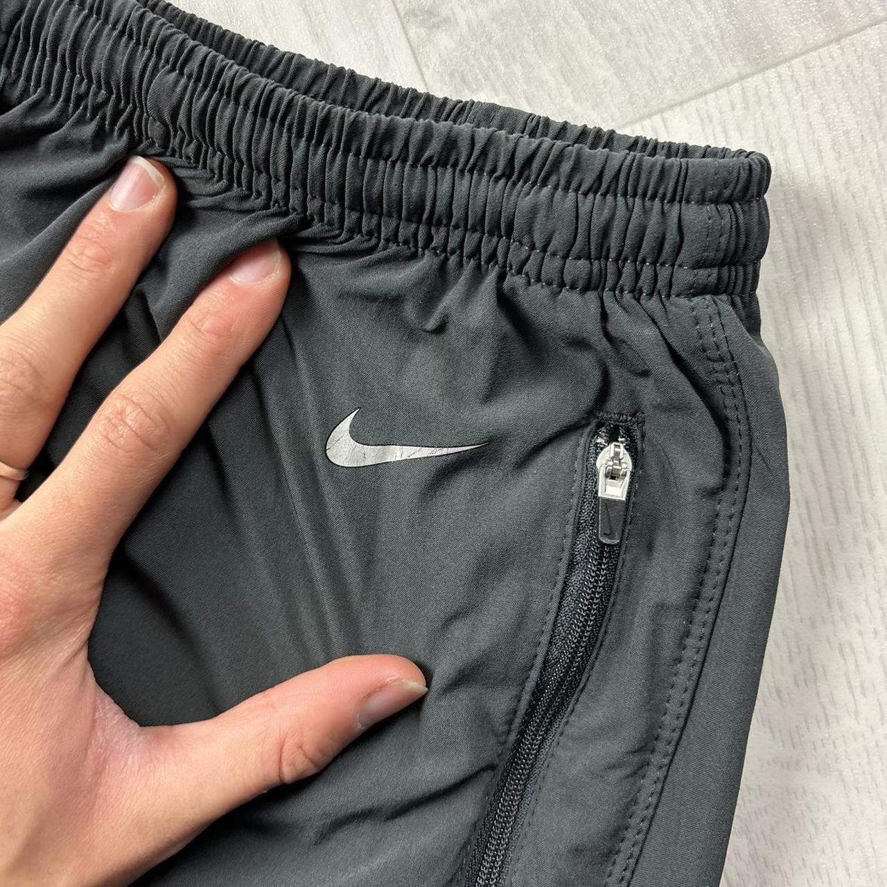 VINTAGE Y2K NIKE DRI FIT BAGGY TRACKSUIT BOTTOMS GREY