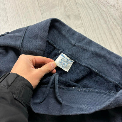 VINTAGE 00s CHAMPION REVERSE WEAVE COTTON SWEATPANTS NAVY