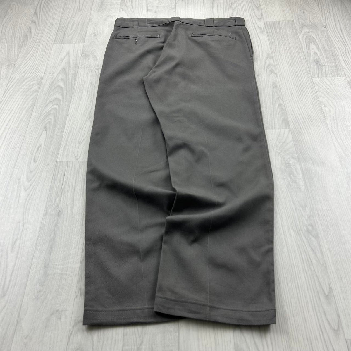 VINTAGE Y2K DICKIES 874 BAGGY TROUSERS GREY