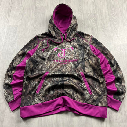 VINTAGE REALTREE HOODIE CAMO PINK