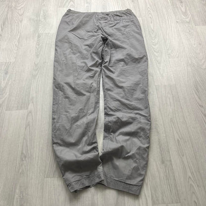 VINTAGE Y2K NIKE BAGGY TRACKSUIT BOTTOMS GREY