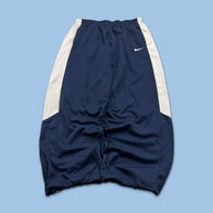 VINTAGE Y2K NIKE BAGGY TRACKSUIT BOTTOMS NAVY