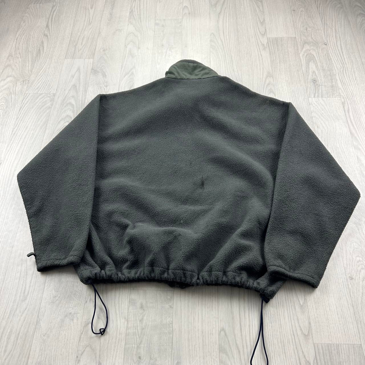 VINTAGE 90s COLUMBIA ZIP UP FLEECE JACKET KHAKI GREEN