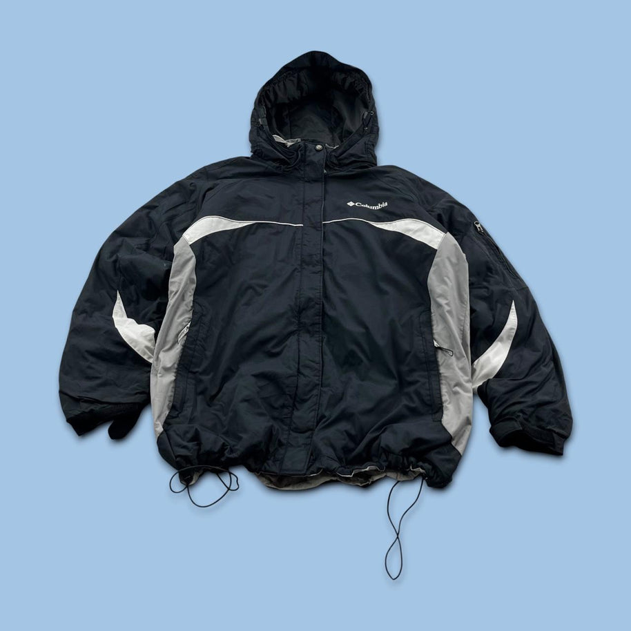 VINTAGE Y2K COLUMBIA TECHNICAL UTILITY SKI JACKET BLACK