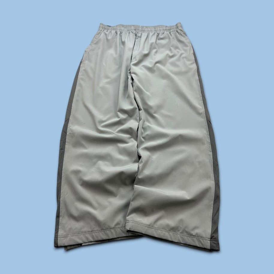 VINTAGE Y2K REEBOK BAGGY TRACKSUIT BOTTOMS GREY
