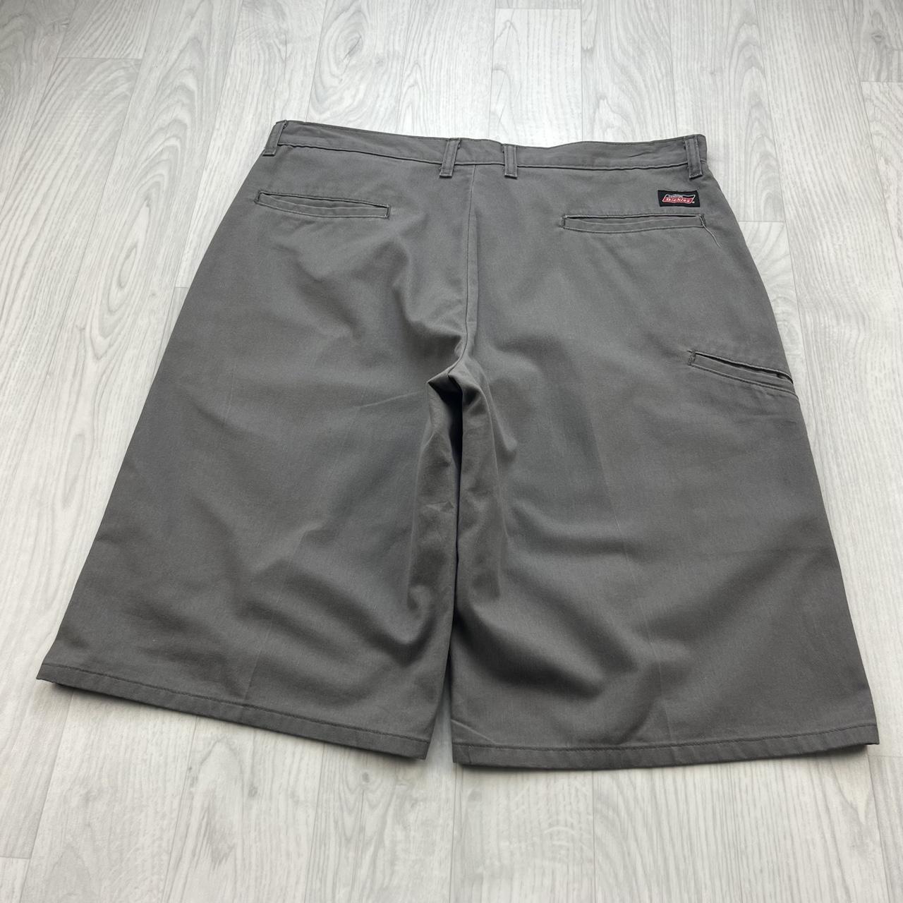 VINTAGE Y2K DICKIES BAGGY SKATER SHORTS GREY