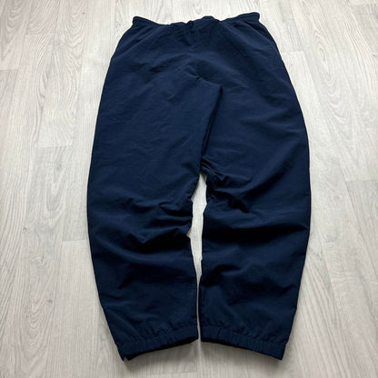 VINTAGE 90s NIKE BAGGY TRACKSUIT BOTTOMS NAVY