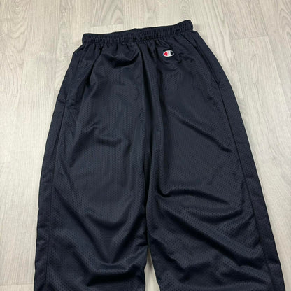 VINTAGE Y2K CHAMPION STRAIGHT LEG TRACKSUIT BOTTOMS NAVY