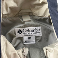 VINTAGE Y2K COLUMBIA UTILITY SKI JACKET CREAM / BLACK