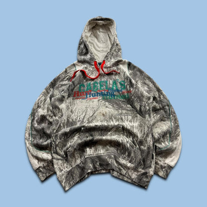 VINTAGE CABELAS REALTREE HOODIE CAMO