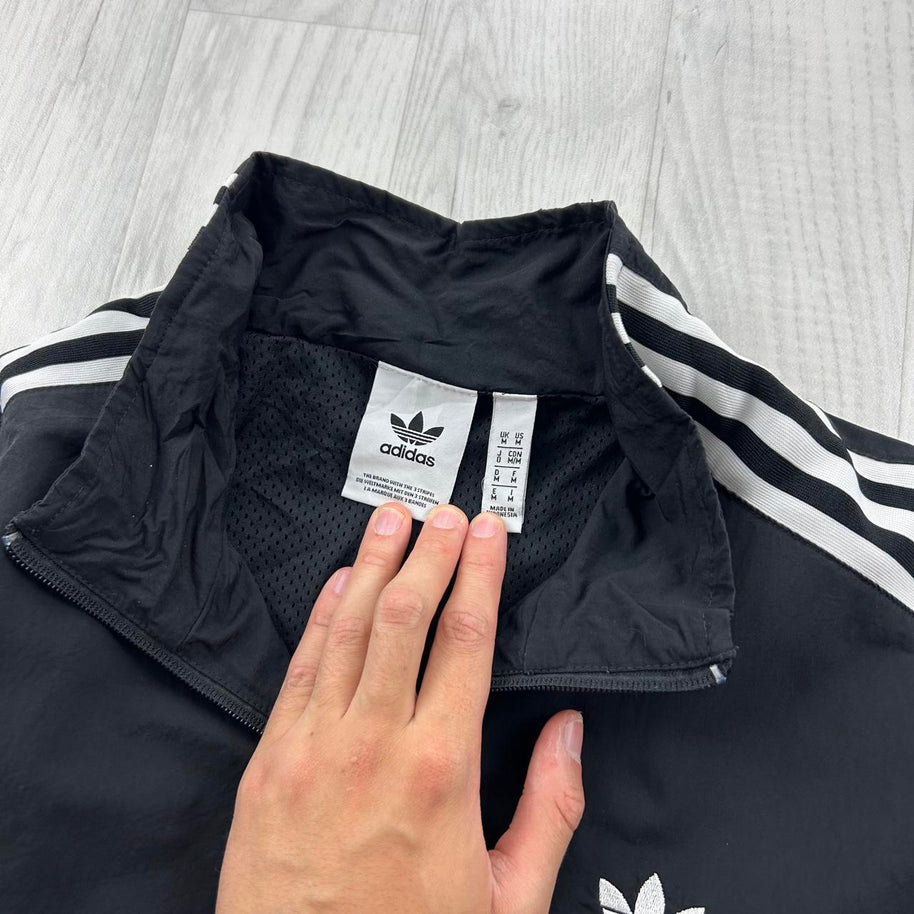 ADIDAS LIGHTWEIGHT TRACK JACKET BLACK