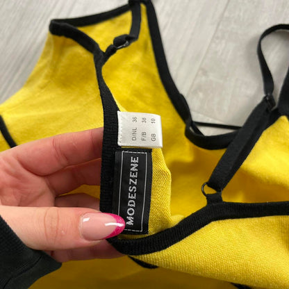 VINTAGE Y2K CAMI TOP YELLOW