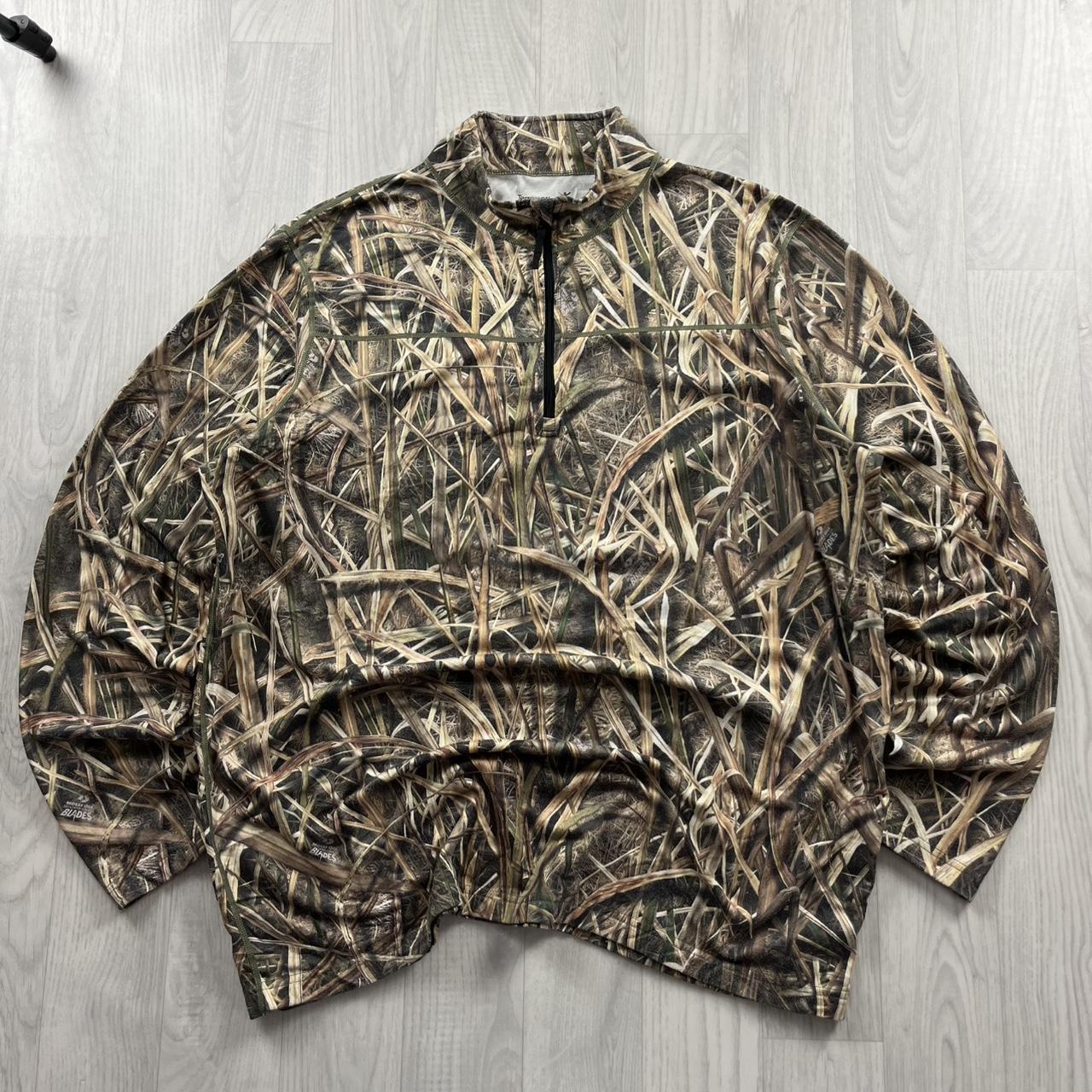 VINTAGE REALTREE QUARTER ZIP SWEATSHIRT CAMO