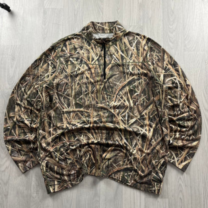 VINTAGE REALTREE QUARTER ZIP SWEATSHIRT CAMO