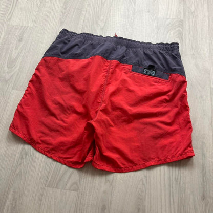 VINTAGE Y2K ONEILL SWIM SHORTS RED PURPLE