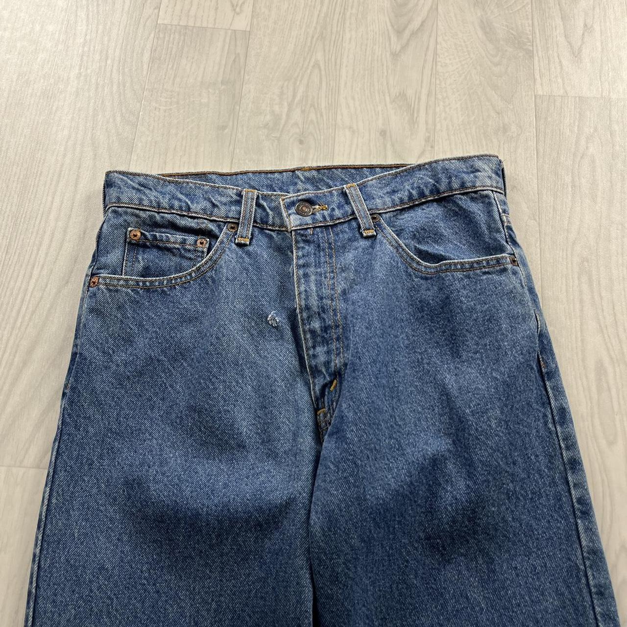 VINTAGE LEVIS RED TABS STRAIGHT TAPERED JEANS BLUE