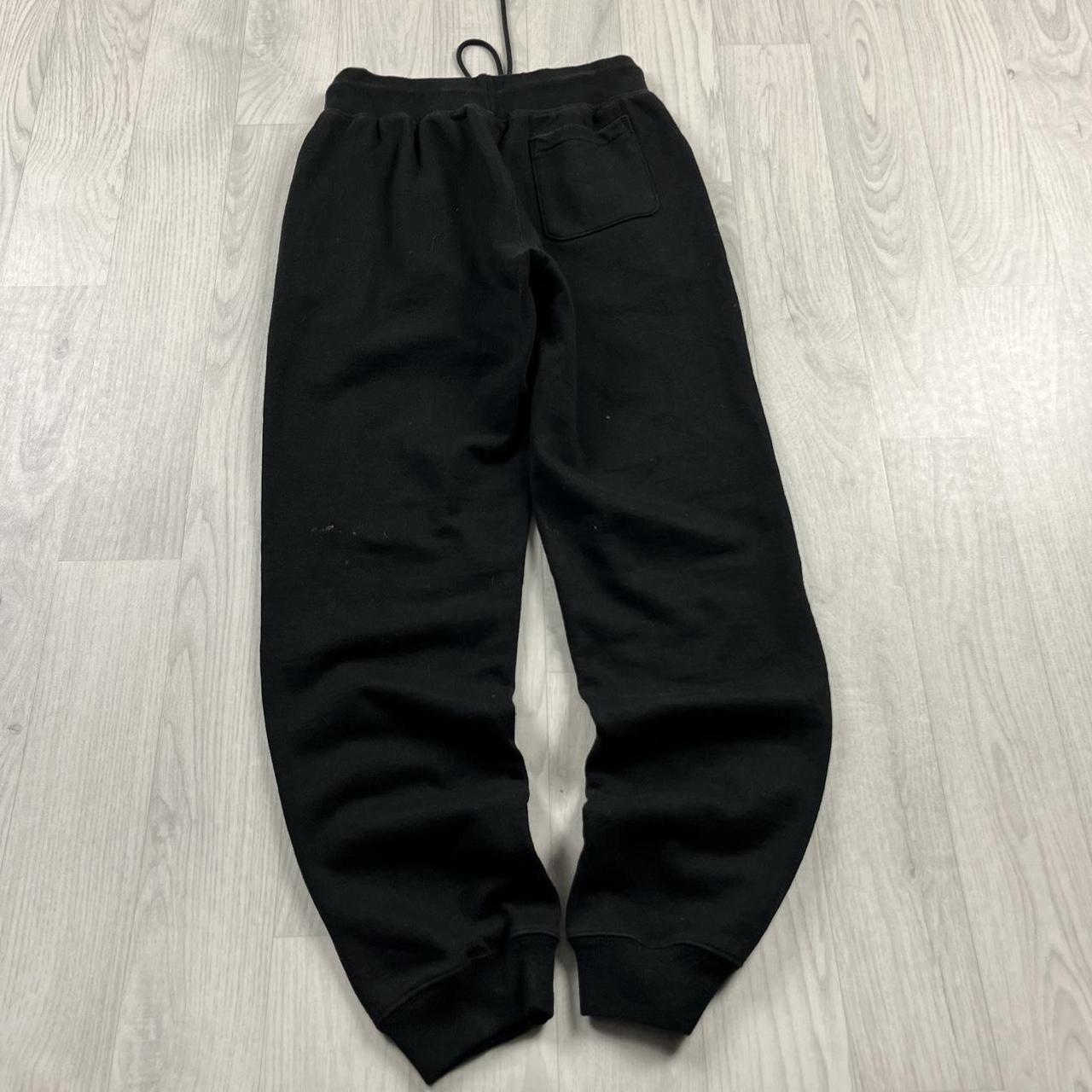 VINTAGE 00s CHAMPION COTTON SWEATPANTS BLACK