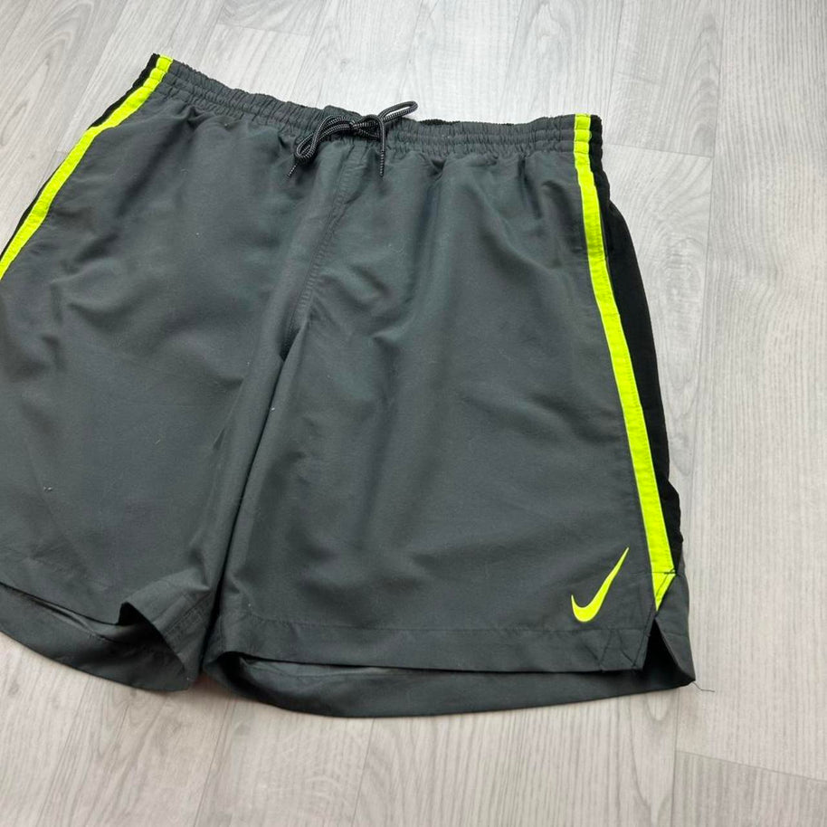 VINTAGE Y2K NIKE BAGGY SPORT SHORTS GREY