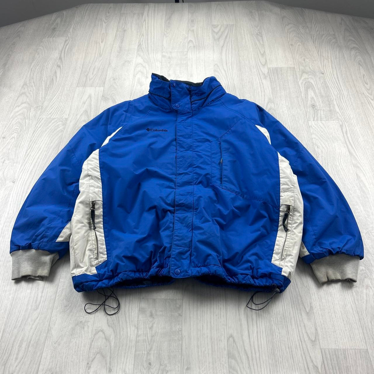 VINTAGE Y2K COLUMBIA TECHNICAL UTILITY SKI JACKET BLUE