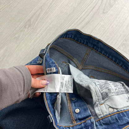 VINTAGE LEVIS 501 STRAIGHT LEG JEANS BLUE