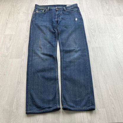 VINTAGE DIESEL LARKEE STRAIGHT LEG JEANS BLUE