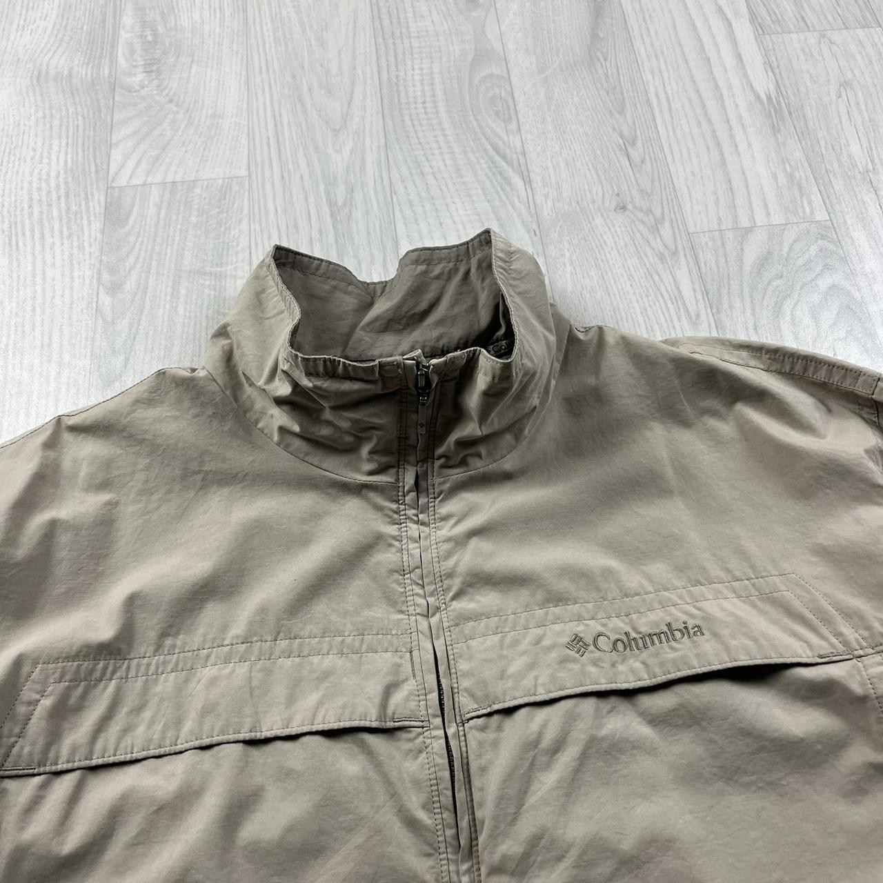 VINTAGE 00s COLUMBIA LIGHTWEIGHT JACKET BEIGE