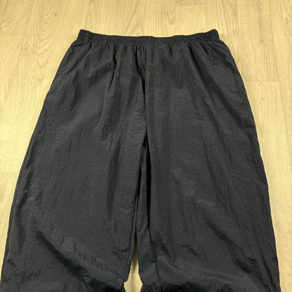 VINTAGE 90s REEBOK BAGGY TRACKSUIT BOTTOMS NAVY