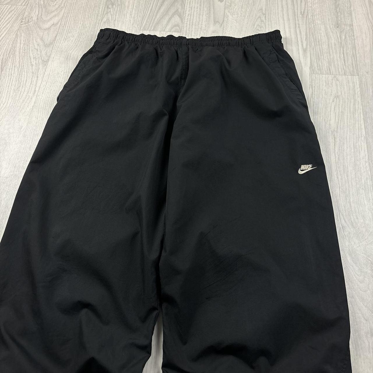 VINTAGE Y2K NIKE BAGGY TRACKSUIT BOTTOMS BLACK