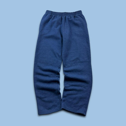 VINTAGE Y2K RUSSELL ATHLETIC BAGGY COTTON SWEATPANTS BLUE