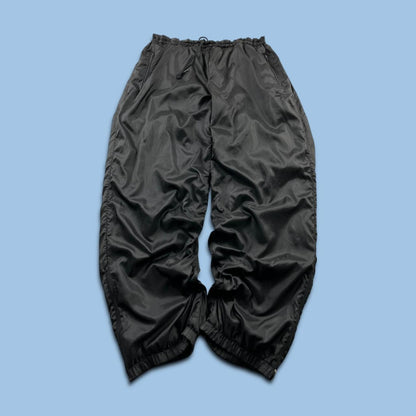 VINTAGE Y2K PUMA BAGGY TRACKSUIT BOTTOMS BLACK