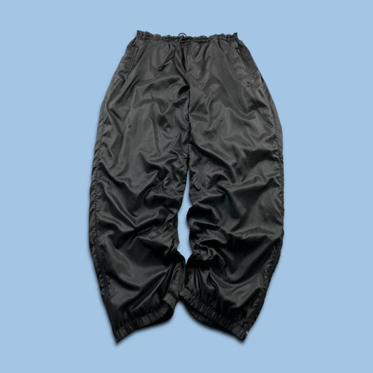 VINTAGE Y2K PUMA BAGGY TRACKSUIT BOTTOMS BLACK