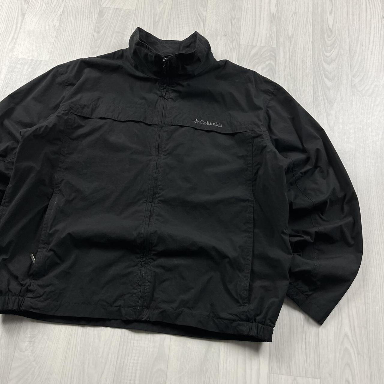 VINTAGE 00s COLUMBIA TECHNICAL LIGHTWEIGHT JACKET BLACK