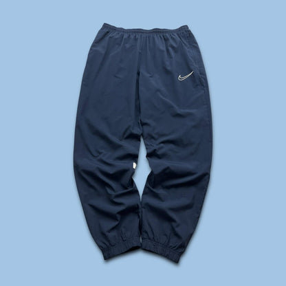 NIKE DRI FIT BAGGY TRACKSUIT BOTTOMS NAVY