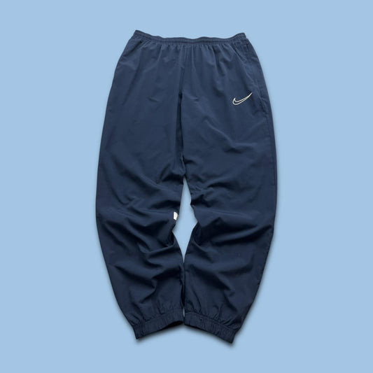 NIKE DRI FIT BAGGY TRACKSUIT BOTTOMS NAVY