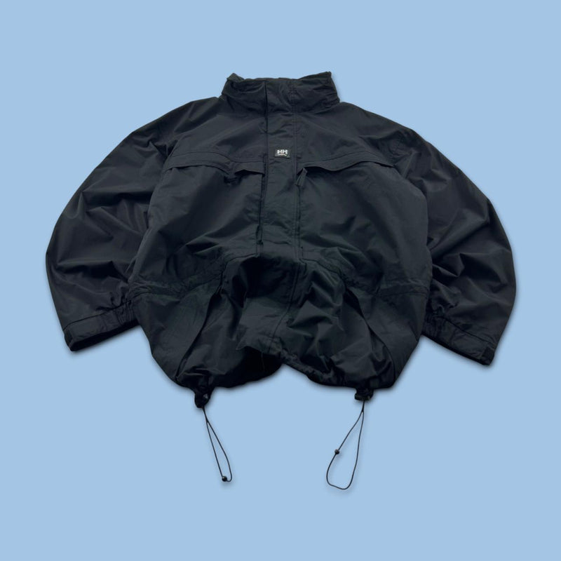 VINTAGE Y2K HELLY HANSEN TECHNICAL HEAVY SKI JACKET BLACK