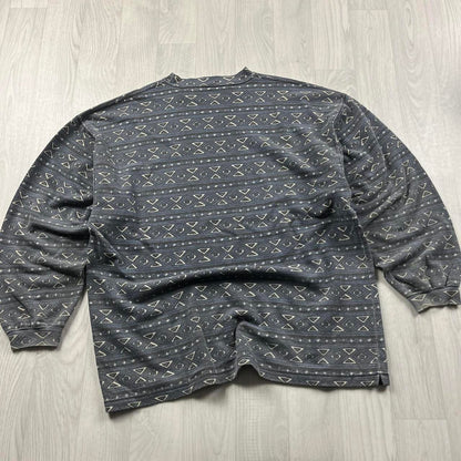 VINTAGE Y2K QUIKSILVER GRAPHIC LONG SLEEVE SKATER T SHIRT