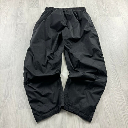 VINTAGE 90s NIKE BAGGY TRACKSUIT BOTTOMS BLACK