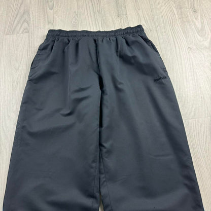 VINTAGE Y2K REEBOK BAGGY TRACKSUIT BOTTOMS CHARCOAL GREY