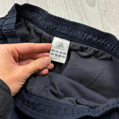 VINTAGE Y2K ADIDAS BAGGY TRACKSUIT BOTTOMS NAVY