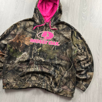 VINTAGE REALTREE HOODIE CAMO PINK