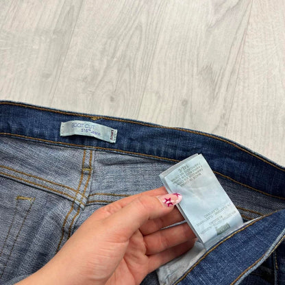 VINTAGE LEVIS 515 BOOTCUT JEANS NAVY BLUE
