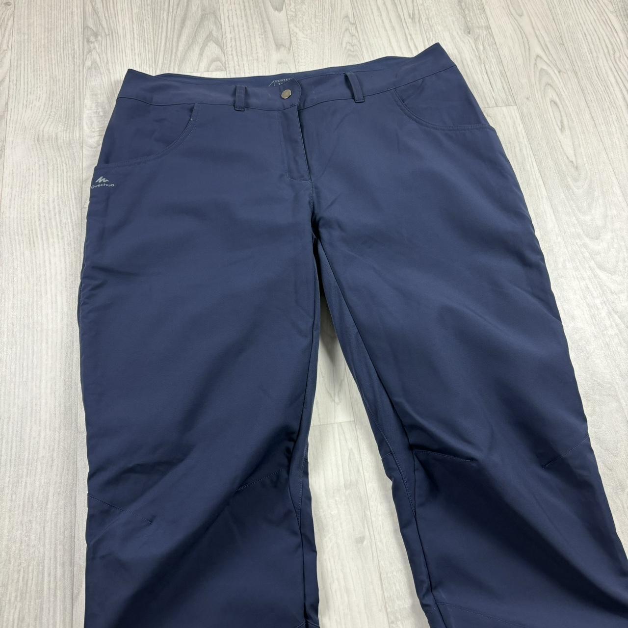 DECATHLON FLEECE LINEX SKI TROUSERS NAVY