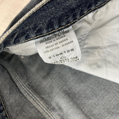 VINTAGE Y2K LEE BAGGY CARPENTER JORTS BLUE / NAVY