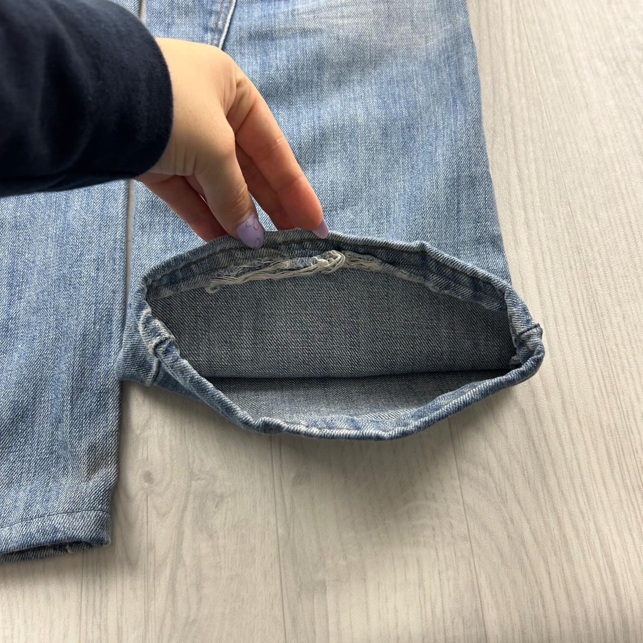 VINTAGE Y2K BENCH DOUBLE KNEE BAGGY JEANS