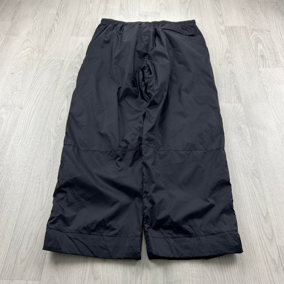 VINTAGE Y2K CHAMPION BAGGY TRACKSUIT BOTTOMS BLACK