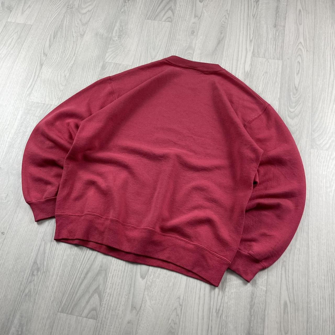 VINTAGE RUSSELL ATHLETIC BLANK SWEATSHIRT PINK (L)