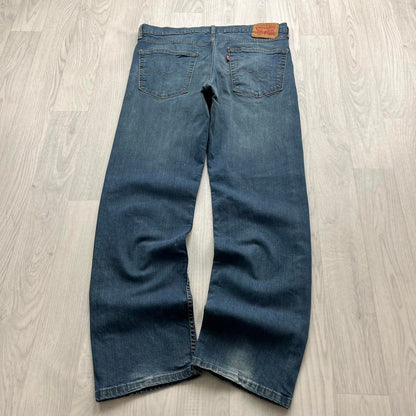 VINTAGE LEVIS 505 REGULAR STRAIGHT LEG JEANS BLUE